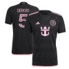 Camisola Inter Miami CF Sergio Busquets 5 Homen Equipamento 2ª 24/25