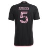 Camisola Inter Miami CF Sergio Busquets 5 Homen Equipamento 2ª 24/25