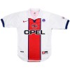 Camisola Paris Saint-Germain 1998-99 Retro Homen Equipamento 2ª