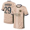 Camisola Paris Saint-Germain Bradley Barcola 29 Jordan Homen Equipamento 4ª 23/24