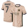 Camisola Paris Saint-Germain Mbappé 7 Jordan Homen Equipamento 4ª 23/24