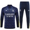 Real Madrid Kit Criança Sweat de Treino Quarto-Zíper 23/24 Navy