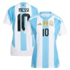 Camisola Argentina Messi 10 Mulher Equipamento 1ª 2024
