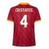 Camisola AS Roma Cristante 4 Homen Equipamento 4ª 23/24