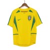 Camisola Brasil 2002-2003 Retro Homen Equipamento 1ª