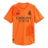 Camisola + Calções Guarda-Redes Real Madrid Criança Equipamento 4ª 23/24 Laranja