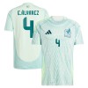 Camisola México Edson Alvarez 4 Homen Equipamento 2ª 2024