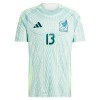 Camisola México Guillermo Ochoa 13 Homen Equipamento 2ª 2024