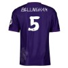 Camisola Real Madrid Bellingham 5 Homen Equipamento 4ª 23/24