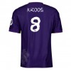 Camisola Real Madrid Kroos 8 Homen Equipamento 4ª 23/24