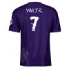 Camisola Real Madrid Vini JR 7 Homen Equipamento 4ª 23/24