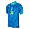 Camisola Brasil Rodrygo 10 Homen Equipamento 2ª 2024