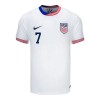 Camisola Estados Unidos Reyna 7 Homen Equipamento 1ª 2024