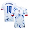 Camisola Noruega Odegaard 10 Homen Equipamento 2ª 2024