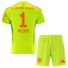 Camisola + Calções Guarda-Redes FC Bayern de Munique Manuel Neuer 1 Criança Equipamento 1ª 24/25