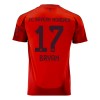 Camisola FC Bayern de Munique Bryan Zaragoza 17 Homen Equipamento 1ª 24/25