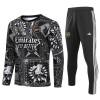 Arsenal Homen Sweat de Treino Quarto-Zíper 24/25 Preta