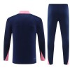 Atlético Madrid Criança Sweat de Treino Quarto-Zíper 24/25 Navy