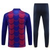 Barcelona Homen Sweat de Treino Quarto-Zíper 24/25 Azul