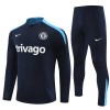 Chelsea Homen Sweat de Treino Quarto-Zíper 24/25 Preta