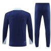 França Homen Sweat de Treino Quarto-Zíper 24/25 Navy