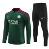 Paris Saint-Germain Criança Sweat de Treino Quarto-Zíper 24/25 Verde