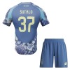 Camisola + Calções Ajax Amsterdam Josip Sutalo 37 Criança Equipamento 2ª 24/25