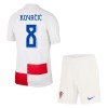 Camisola + Calções Croácia Kovacic 8 Criança Equipamento 1ª Euro 2024