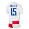 Camisola + Calções Croácia Pasalic 15 Criança Equipamento 1ª Euro 2024