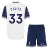 Camisola + Calções Tottenham Hotspur Davies 33 Criança Equipamento 1ª 24/25