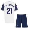 Camisola + Calções Tottenham Hotspur Kulusevski 21 Criança Equipamento 1ª 24/25