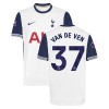 Camisola Tottenham Hotspur Van De Ven 37 Homen Equipamento 1ª 24/25