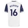 Camisola Tottenham Hotspur Werner 16 Homen Equipamento 1ª 24/25