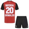 Camisola + Calções Bayer 04 Leverkusen Alejandro Grimaldo 20 Criança Equipamento 1ª 24/25