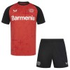 Camisola + Calções Bayer 04 Leverkusen Criança Equipamento 1ª 24/25