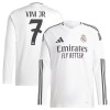 Camisola Real Madrid Vini JR 7 Manga Comprida Homen Equipamento 1ª 24/25