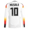 Camisola Alemanha Musiala 10 Manga Comprida Homen Equipamento 1ª Euro 2024