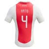 Camisola Ajax Amsterdam Jorrel Hato 4 Homen Equipamento 1ª 24/25