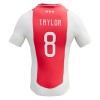 Camisola Ajax Amsterdam Kenneth Taylor 8 Homen Equipamento 1ª 24/25