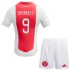 Camisola + Calções Ajax Amsterdam Brian Brobbey 9 Criança Equipamento 1ª 24/25