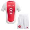 Camisola + Calções Ajax Amsterdam Kenneth Taylor 8 Criança Equipamento 1ª 24/25