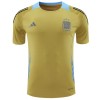 Camisola Argentina Pre-Match Homen 2024 Amarela