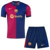 Camisola + Calções FC Barcelona Criança Equipamento 1ª 24/25