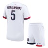 Camisola + Calções Paris Saint-Germain Marquinhos 5 Criança Equipamento 2ª 24/25