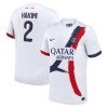 Camisola Paris Saint-Germain Achraf Hakimi 2 Homen Equipamento 2ª 24/25