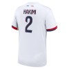 Camisola Paris Saint-Germain Achraf Hakimi 2 Homen Equipamento 2ª 24/25