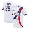 Camisola Paris Saint-Germain Carlos Soler 28 Homen Equipamento 2ª 24/25