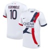 Camisola Paris Saint-Germain Dembele 10 Homen Equipamento 2ª 24/25