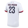 Camisola Paris Saint-Germain Kolo Muani 23 Homen Equipamento 2ª 24/25