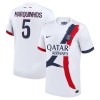 Camisola Paris Saint-Germain Marquinhos 5 Homen Equipamento 2ª 24/25